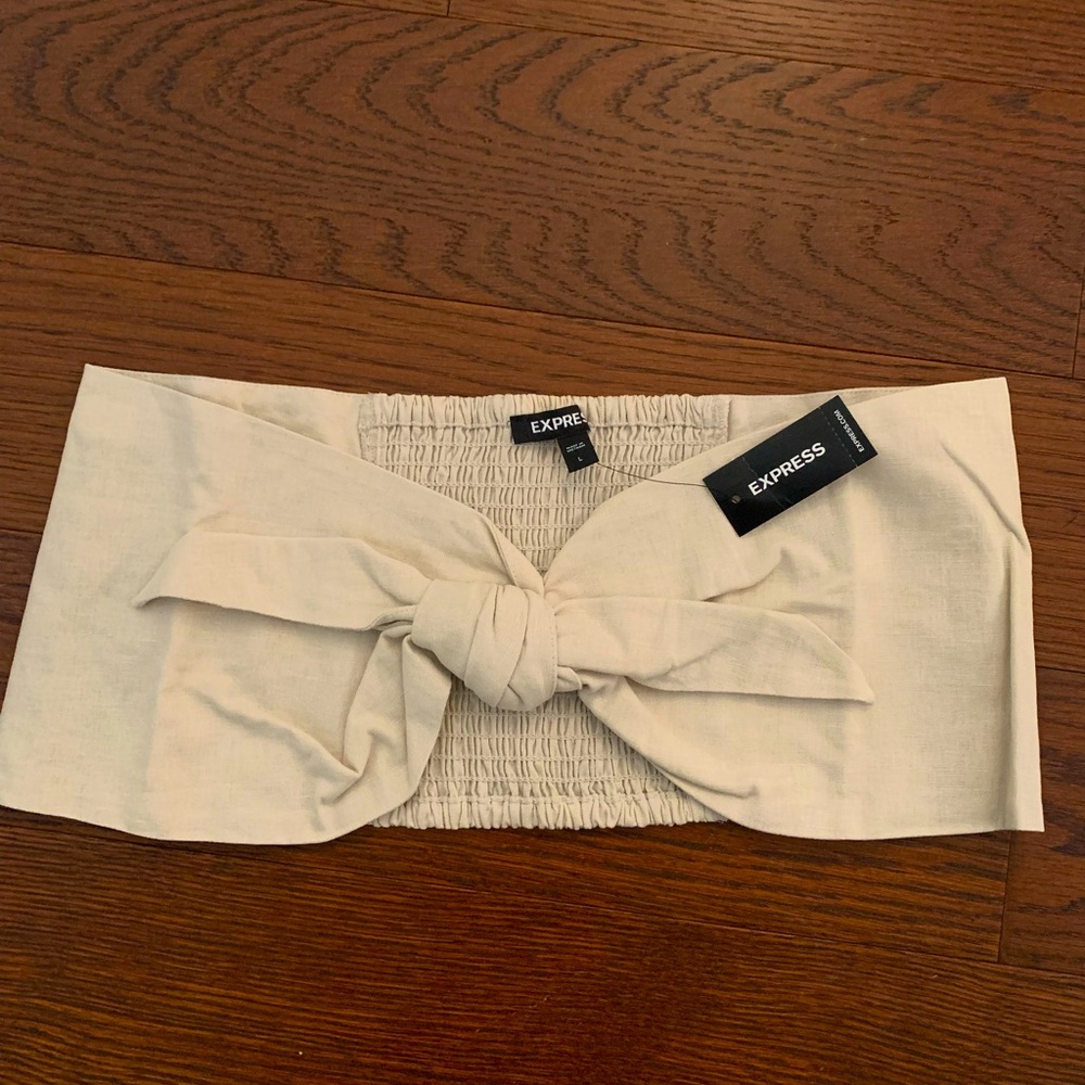 Express women’s bandeau top size L